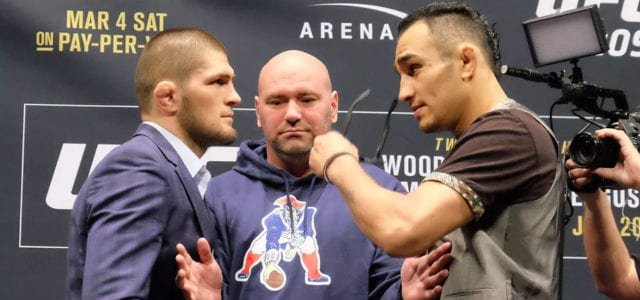 Ferguson ventila su molestia con UFC y Khabib para firmar la pelea