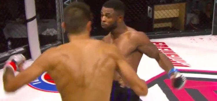 Video viral de la semana: Increíble doble knockdown en la jaula