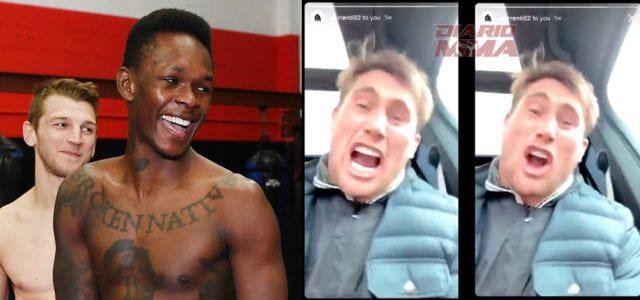 Video: Darren Till envía perturbador mensaje directo a Israel Adesanya