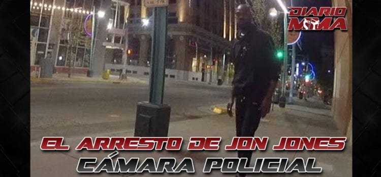 Video: Cámara policial del arresto de Jon Jones (subtitulado al español)
