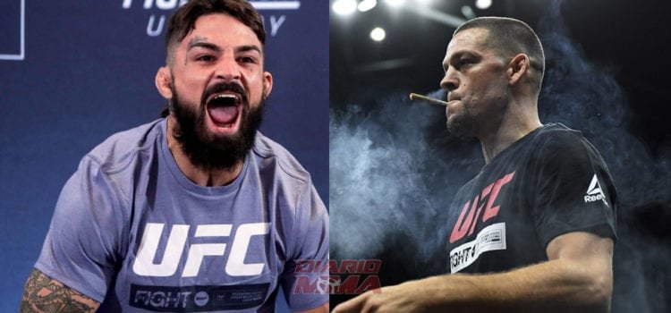 Mike Perry pide la oportunidad de noquear al “flaco y debilucho Nate Diaz”